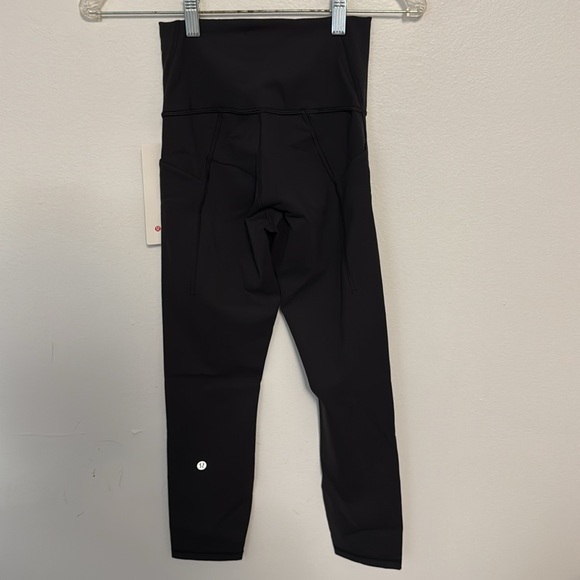 Brand new never worn Lululemon Wunder Train HR Crop 23” *Pockets - Picture 5 of 8